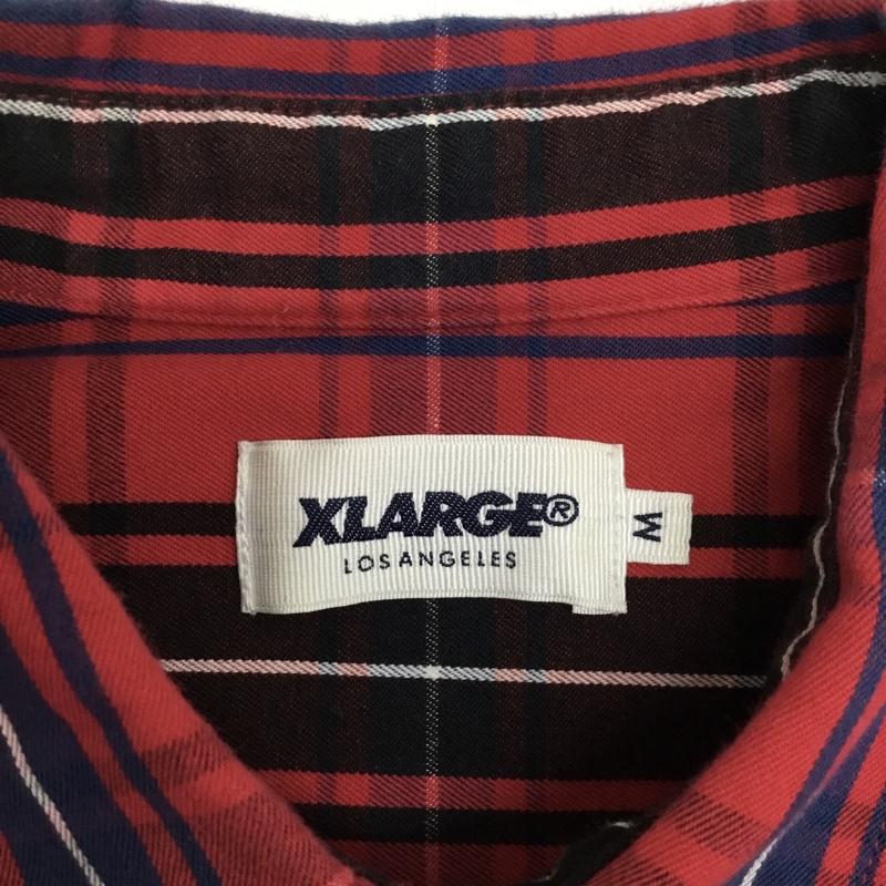 エクストララージ XLARGE シャツ、ブラウス 長袖 M チェック マルチカラー / マルチカラー / メンズ USED 古着 中古 10084357