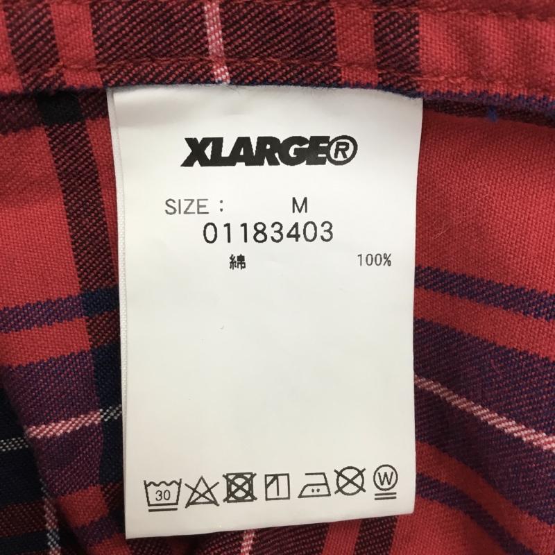 エクストララージ XLARGE シャツ、ブラウス 長袖 M チェック マルチカラー / マルチカラー / メンズ USED 古着 中古 10084357