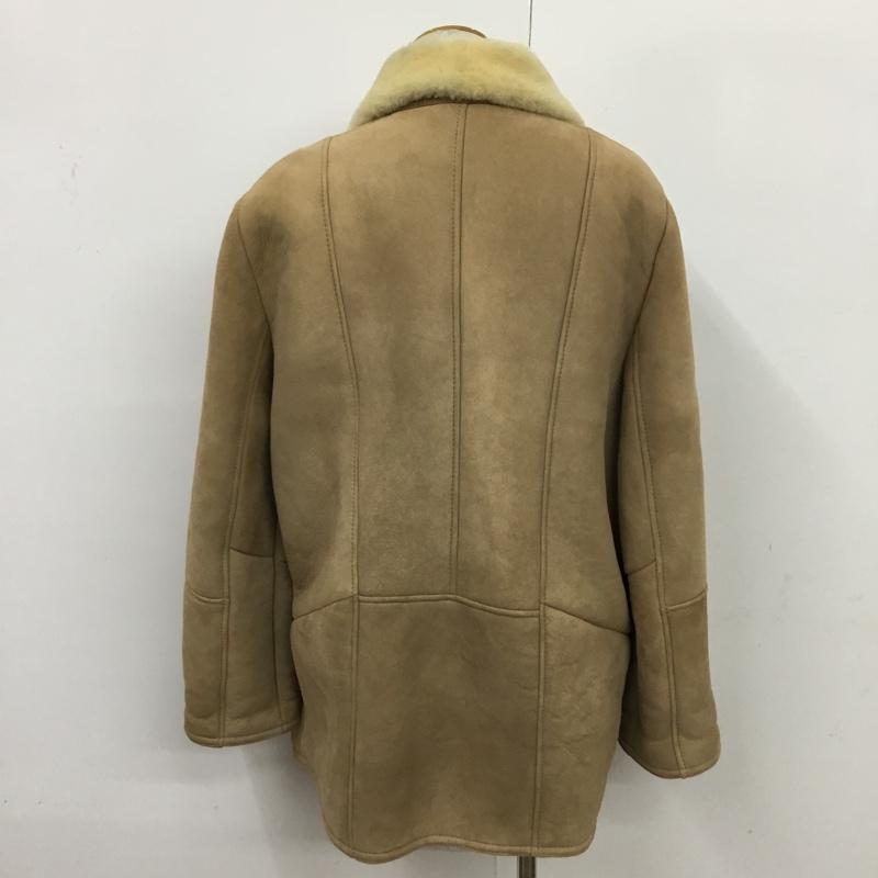 古着 USED コート コート一般 ムートン XL 無地 ベージュ / ベージュ / メンズ USED 古着 中古 10084429