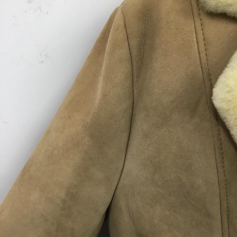 古着 USED コート コート一般 ムートン XL 無地 ベージュ / ベージュ / メンズ USED 古着 中古 10084429