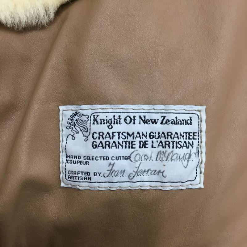 古着 USED コート コート一般 ムートン XL 無地 ベージュ / ベージュ / メンズ USED 古着 中古 10084429
