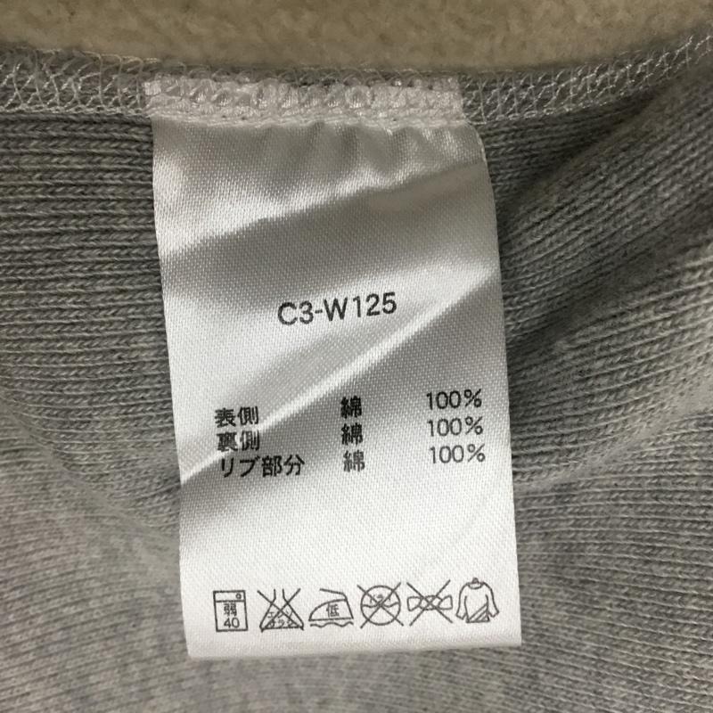 チャンピオン Champion パーカー 長袖 C3-W125 WIND STOPPER S ワンポイント 灰 / グレー / メンズ USED 古着 中古 10084442