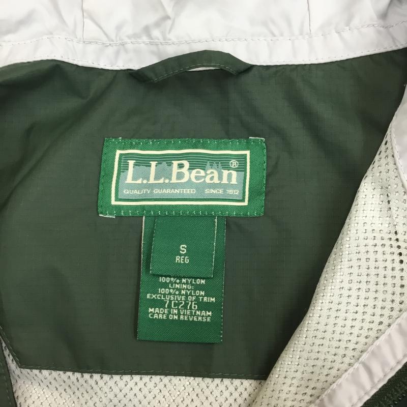 エルエルビーン L.L.Bean ジャケット、上着 ジャンパー、ブルゾン マウンテンパーカー S ロゴ、文字 緑 / グリーン / メンズ USED 古着 中古 10084454