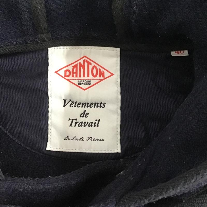 ダントン Danton コート コート一般 無地 紺 / ネイビー / メンズ USED 古着 中古 10084518