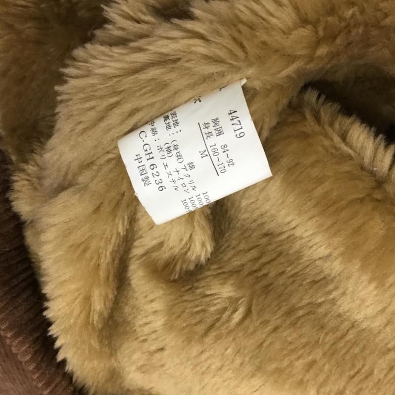 古着 USED コート コート一般 コーデュロイ 中綿 M 無地 茶 / ブラウン / メンズ USED 古着 中古 10084554