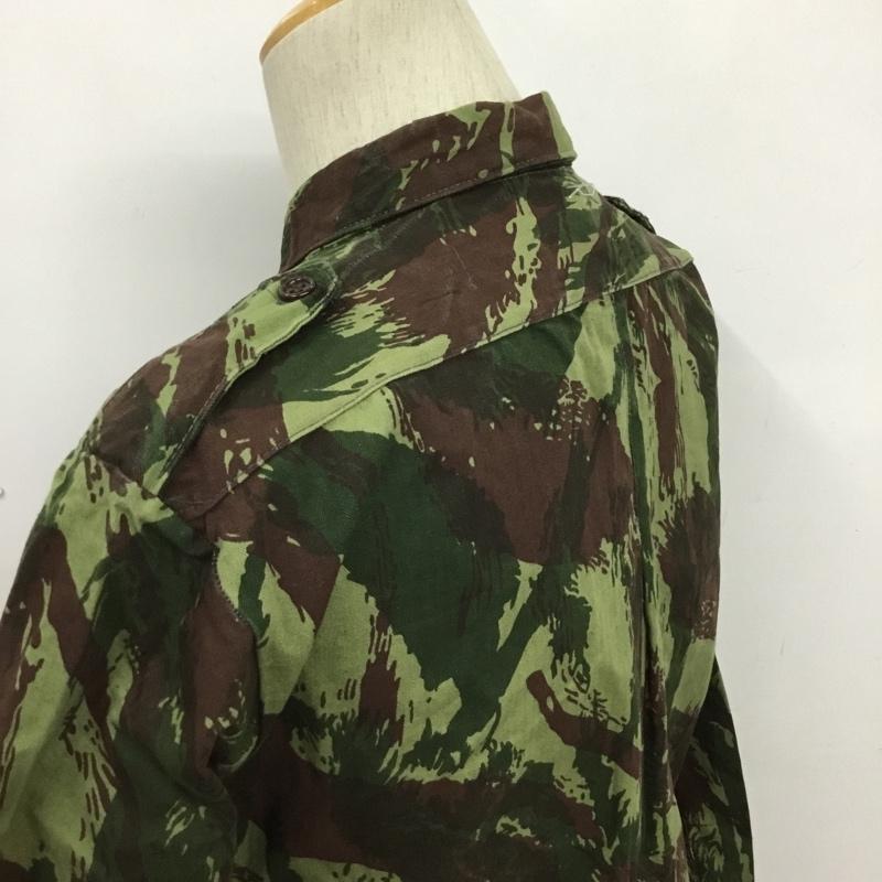 古着 USED シャツ、ブラウス 長袖 ミリタリー 2 カモフラージュ柄・迷彩 カーキ / カーキ / X 緑 / グリーン / X ダークブラウン / ダークブラウン / メンズ USED 古着 中古 10084555