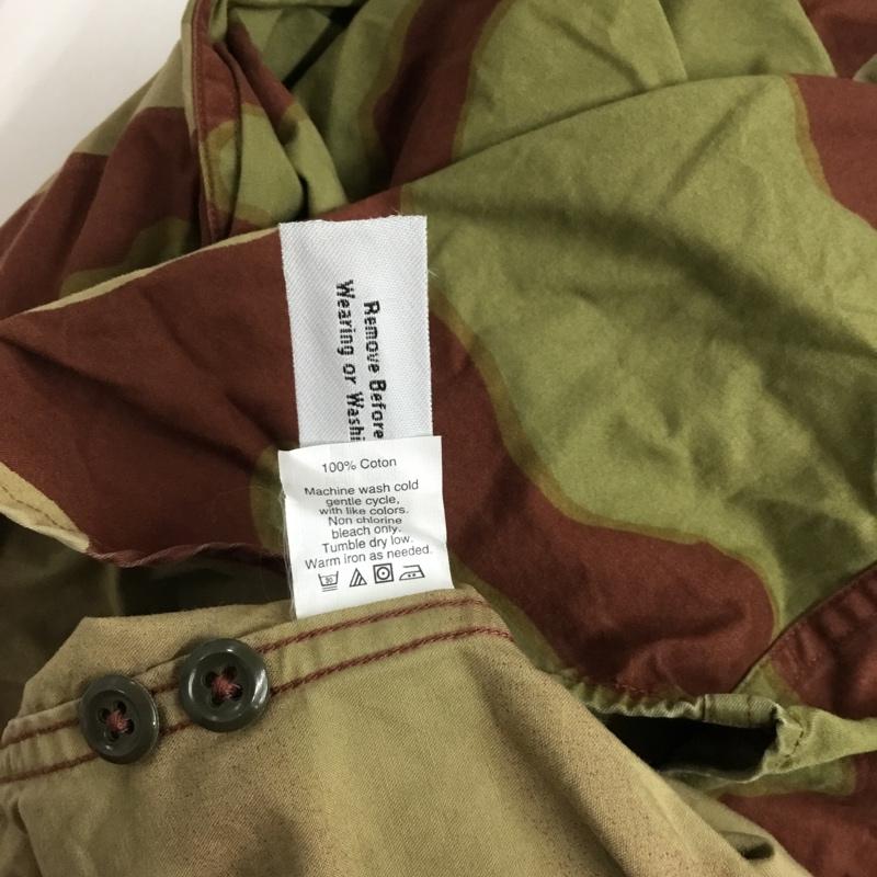 ウォレス アンド バーンズ WALLACE&BARNES シャツ、ブラウス 長袖 ミリタリー タグ付き M カモフラージュ柄・迷彩 カーキ / カーキ / X 茶 / ブラウン / X ベージュ / ベージュ / メンズ USED 古着 中古 10084557