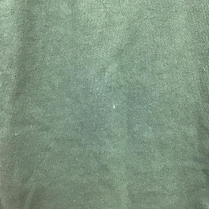 フィラ FILA パーカー 長袖 フーディ L 無地 緑 / グリーン / メンズ USED 古着 中古 10084561