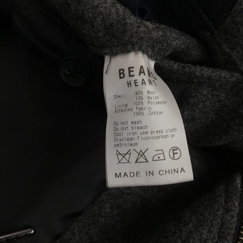 ビームス ハート BEAMS HEART コート コート一般 XL 無地 灰 / グレー / メンズ USED 古着 中古 10084639