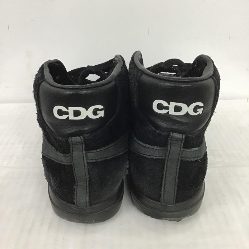ナイキ NIKE スニーカー スニーカー 704571-001 BLAZER HIGH SP CDG 28cm 箱有 28.0cm ロゴ、文字 黒 / ブラック / メンズ USED 古着 中古 10084752