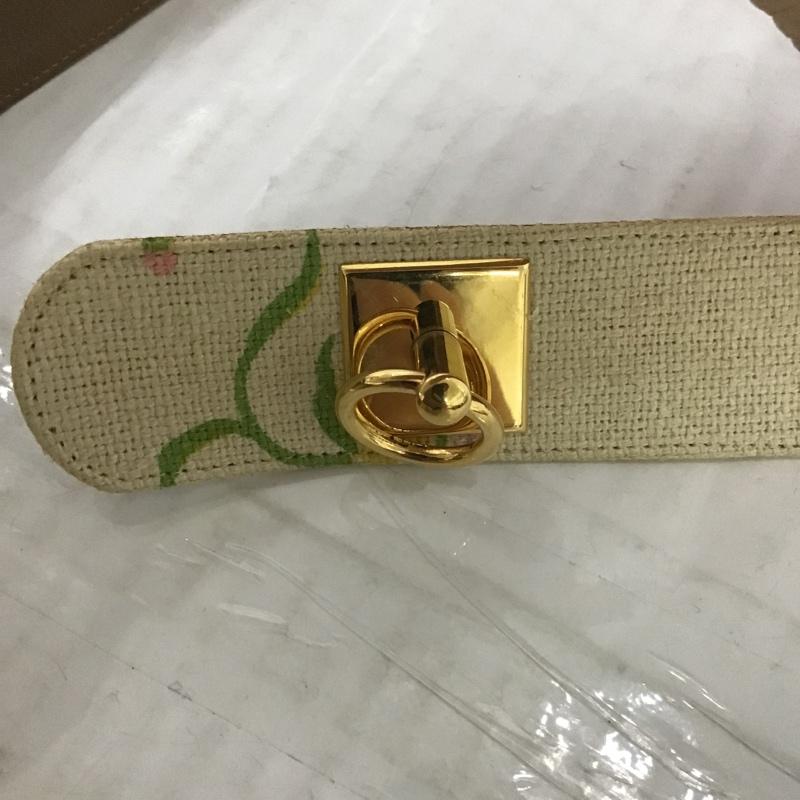 マルニ MARNI ベルト・バックル ベルト チェーン 花柄 金 / ゴールド / X ベージュ / ベージュ / レディース USED 古着 中古 10084760