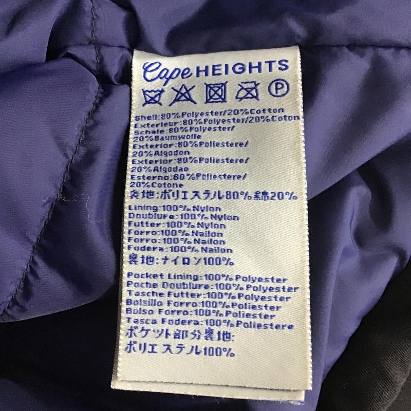 ケープハイツ Cape HEIGHTS ジャケット、上着 ダウンジャケット XS 無地 黒 / ブラック / メンズ USED 古着 中古 10084826