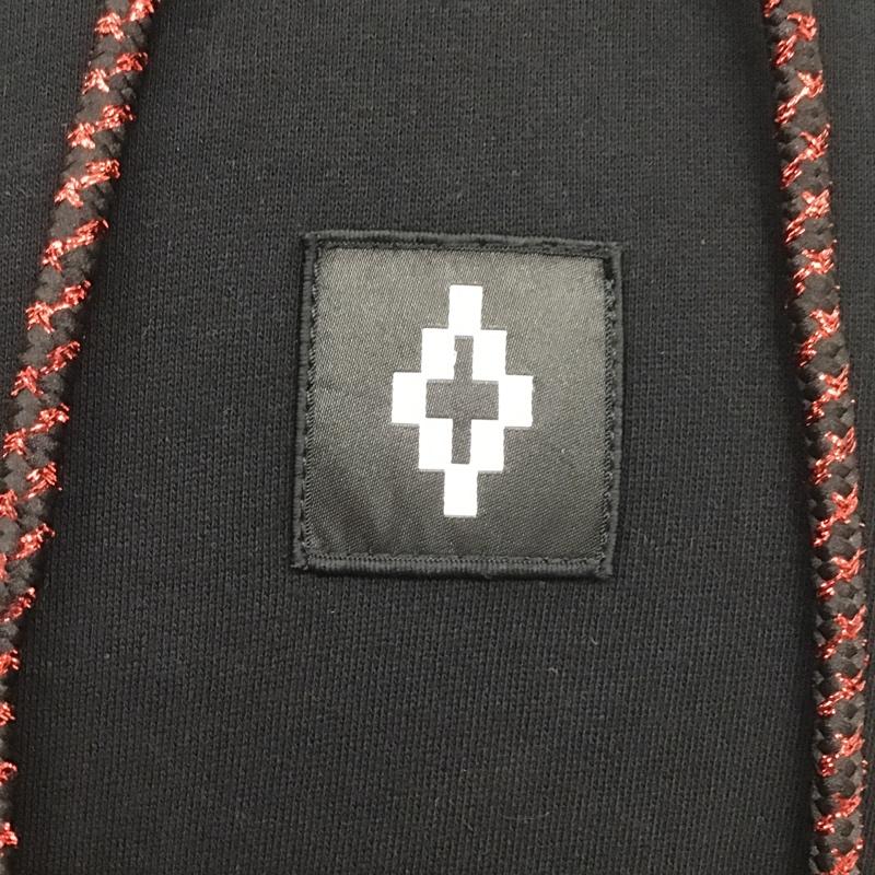 マルセロ・バーロン MARCELO BURLON パーカー 長袖 CWBB037E19B36075 フロントロゴパーカー S 無地 黒 / ブラック / メンズ USED 古着 中古 10084838