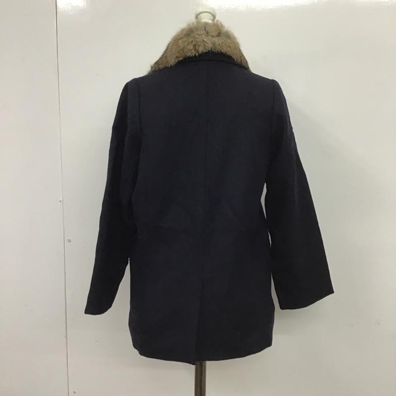 アーキ ARCHI ジャケット、上着 ジャケット、ブレザー AW11-D1 ラビットファー S 無地 紺 / ネイビー / レディース USED 古着 中古 10084942