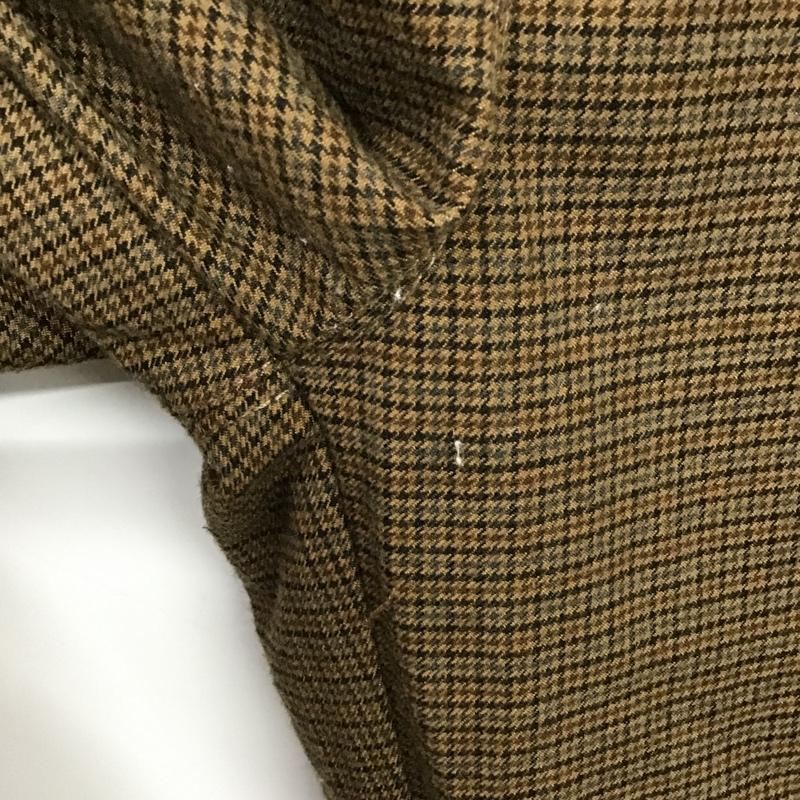 フリークスストア FREAK'S STORE ボトムス ボトムス 213-1428 タック入り イージーパンツ L チェック 茶 / ブラウン / X 黒 / ブラック / X 灰 / グレー / メンズ USED 古着 中古 10085011