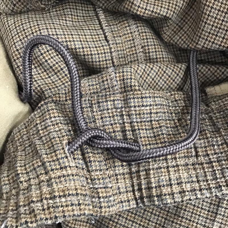 フリークスストア FREAK'S STORE ボトムス ボトムス 213-1428 タック入り イージーパンツ L チェック 茶 / ブラウン / X 黒 / ブラック / X 灰 / グレー / メンズ USED 古着 中古 10085011