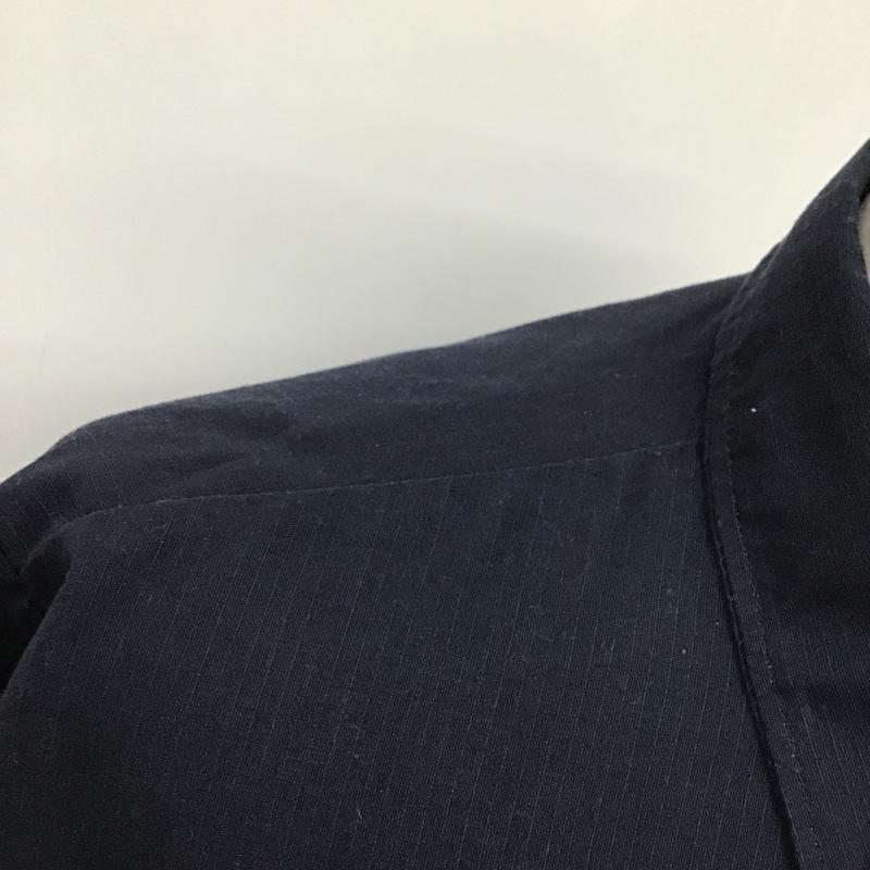 レッドキャップ RED KAP シャツ、ブラウス 長袖 ワークシャツ L 無地 紺 / ネイビー / メンズ USED 古着 中古 10085082