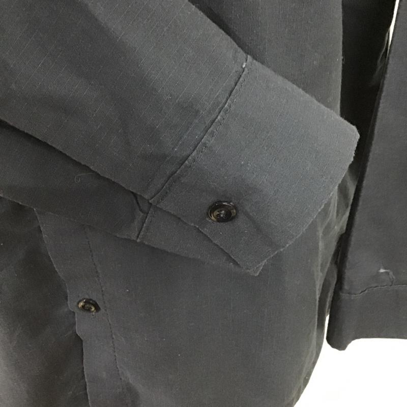 レッドキャップ RED KAP シャツ、ブラウス 長袖 ワークシャツ L 無地 紺 / ネイビー / メンズ USED 古着 中古 10085082