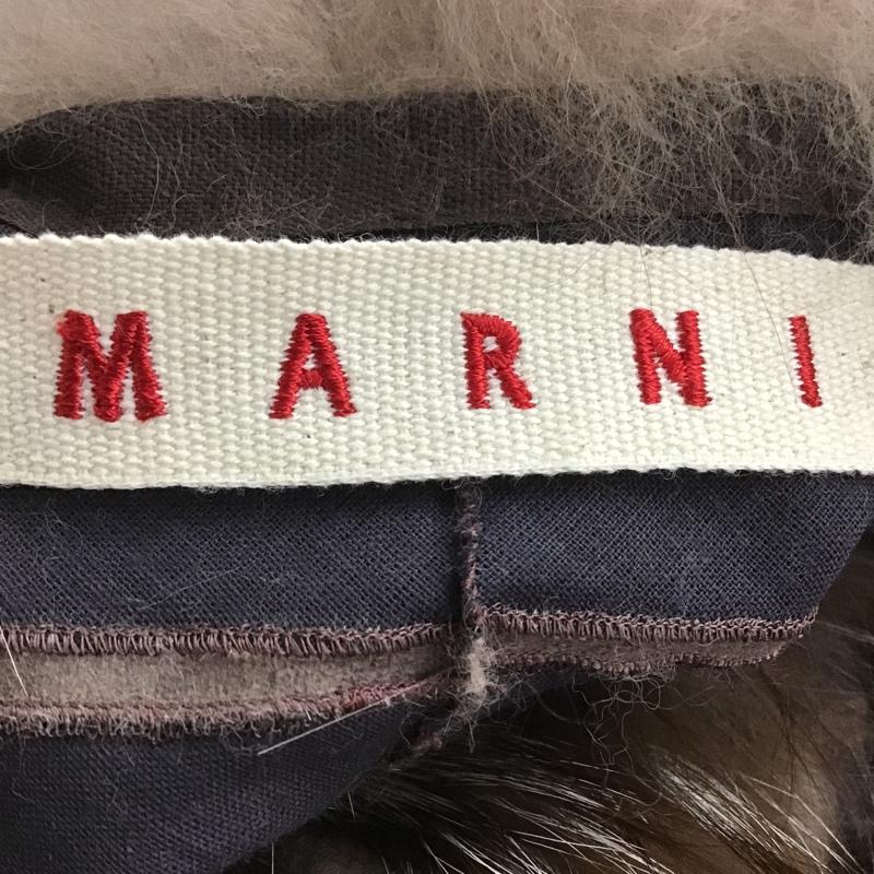 マルニ MARNI コート 毛皮、ファー 42 マルチカラー / マルチカラー / レディース USED 古着 中古 10085101