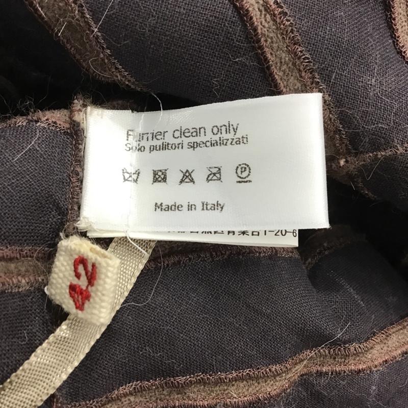 マルニ MARNI コート 毛皮、ファー 42 マルチカラー / マルチカラー / レディース USED 古着 中古 10085101