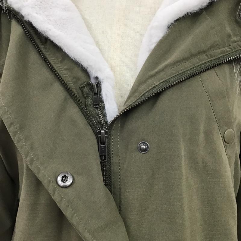 ヘザー Heather コート コート一般 モッズコート FREE 無地 カーキ / カーキ / レディース USED 古着 中古 10085154