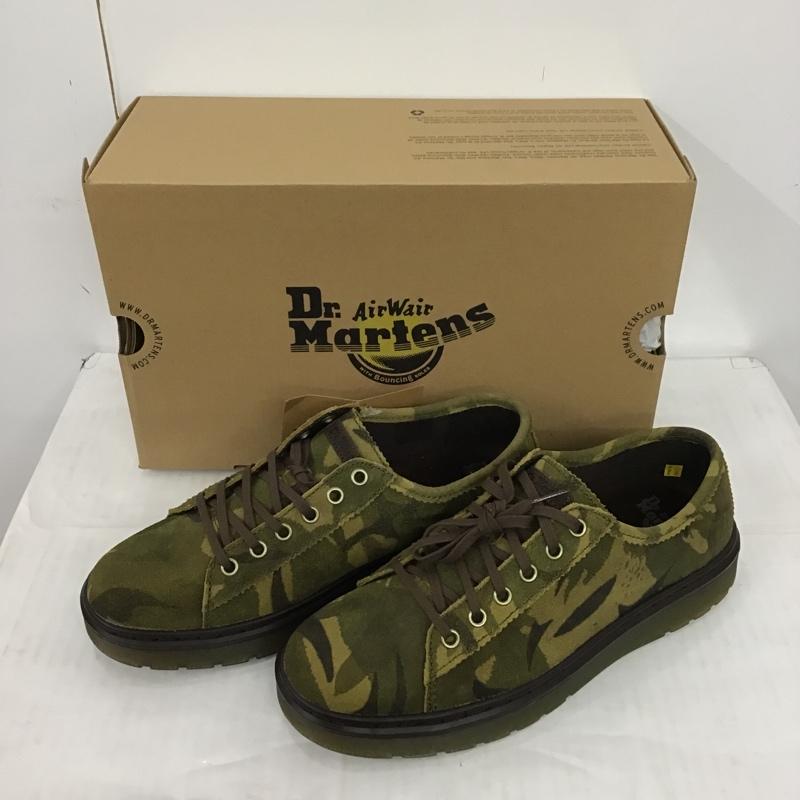 ドクターマーチン Dr.Martens カジュアルシューズ カジュアルシューズ 15118310 FARRELL スウェード 箱有 UK8 US:9 カモフラージュ柄・迷彩 カーキ / カーキ / メンズ USED 古着 中古 10085181