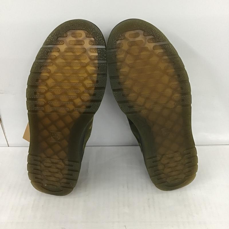ドクターマーチン Dr.Martens カジュアルシューズ カジュアルシューズ 15118310 FARRELL スウェード 箱有 UK8 US:9 カモフラージュ柄・迷彩 カーキ / カーキ / メンズ USED 古着 中古 10085181