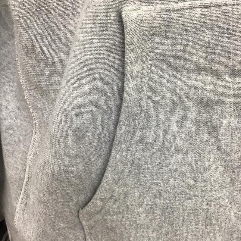 チャンピオン Champion パーカー 長袖 C8-E127 XLARGE プルオーバー 裏起毛 M ロゴ、文字 灰 / グレー / X 紺 / ネイビー / メンズ USED 古着 中古 10085257
