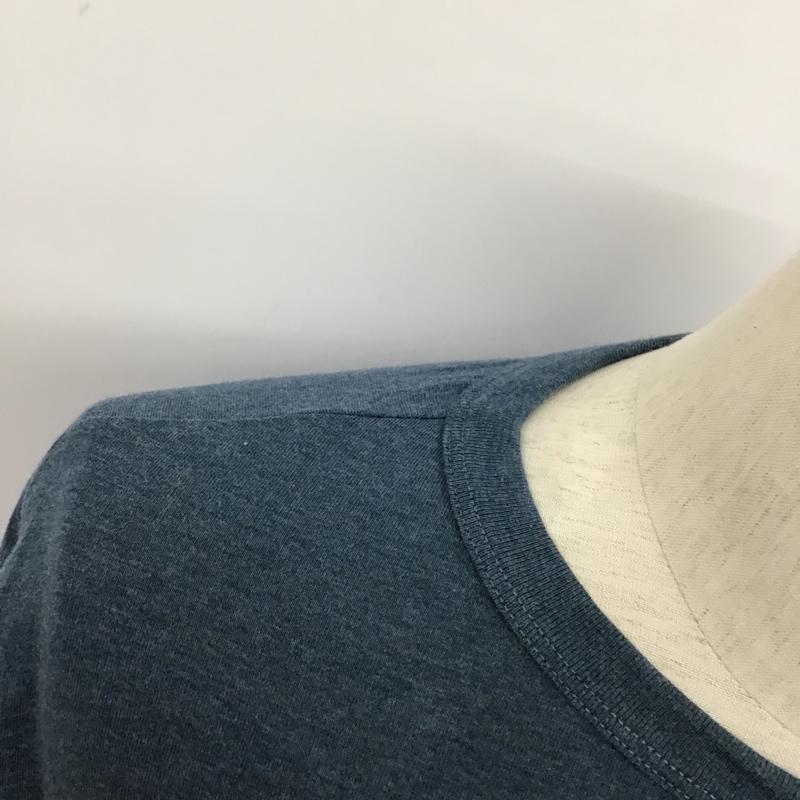 メゾン マルジェラ Maison Margiela Tシャツ 半袖 S50GC0659 クルーネック ロゴ、文字 青 / ブルー / メンズ USED 古着 中古 10085265