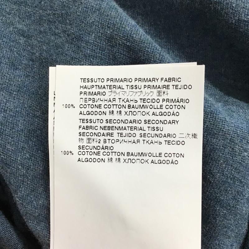 メゾン マルジェラ Maison Margiela Tシャツ 半袖 S50GC0659 クルーネック ロゴ、文字 青 / ブルー / メンズ USED 古着 中古 10085265