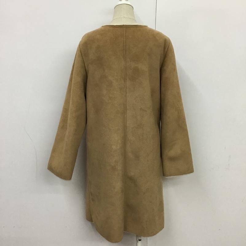 ナノユニバース nano・universe コート コート一般 15aw-NU04 S 無地 ベージュ / ベージュ / レディース USED 古着 中古 10085289