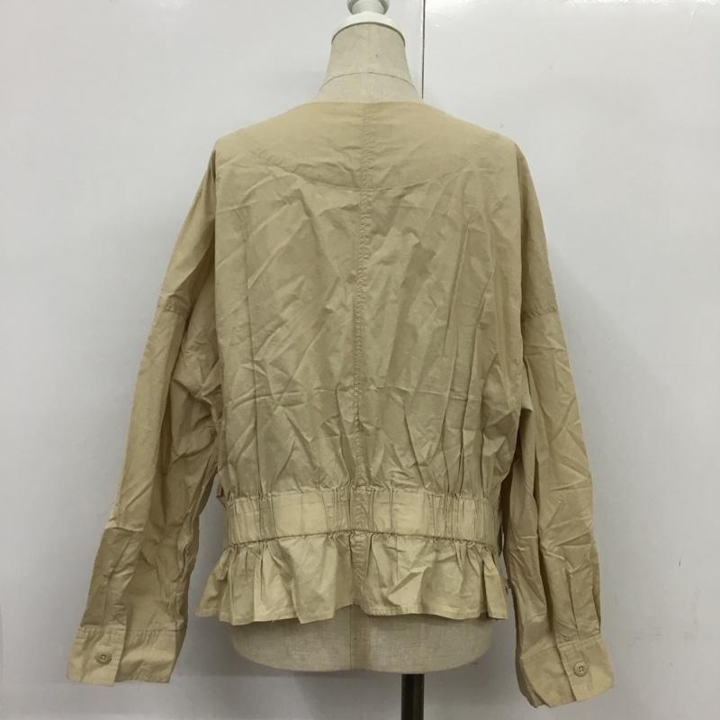 チャオパニック CIAOPANIC ジャケット、上着 ジャケット、ブレザー 無地 ベージュ / ベージュ / レディース USED 古着 中古 10085302