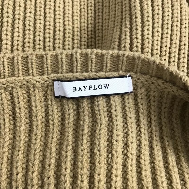 ベイフロー BAYFLOW ニット、セーター 長袖 3 無地 マルチカラー / マルチカラー / レディース USED 古着 中古 10085452