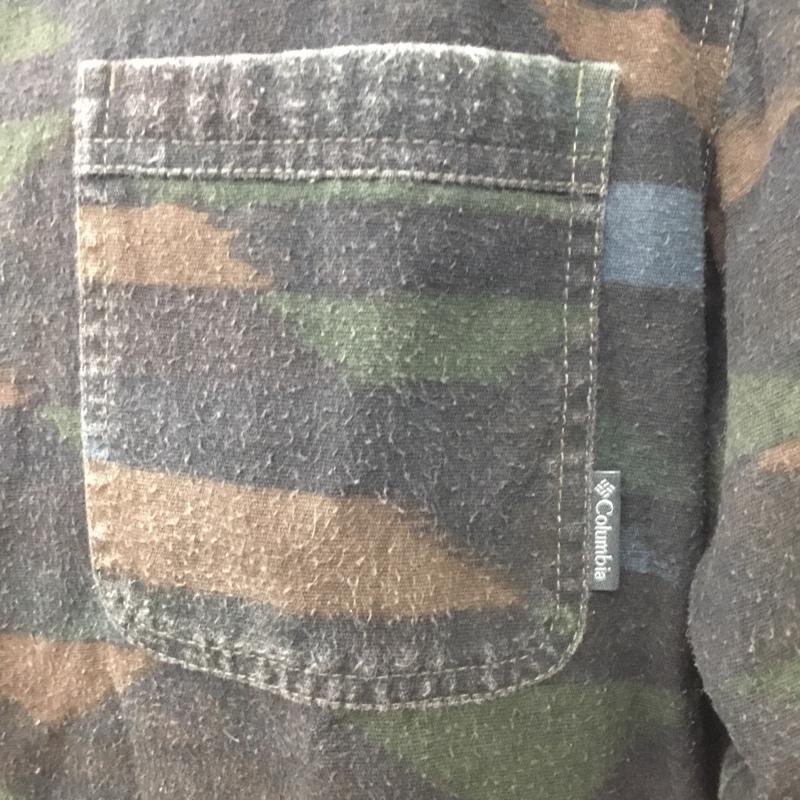 コロンビア Columbia シャツ、ブラウス 長袖 L チェック マルチカラー / マルチカラー / メンズ USED 古着 中古 10085558