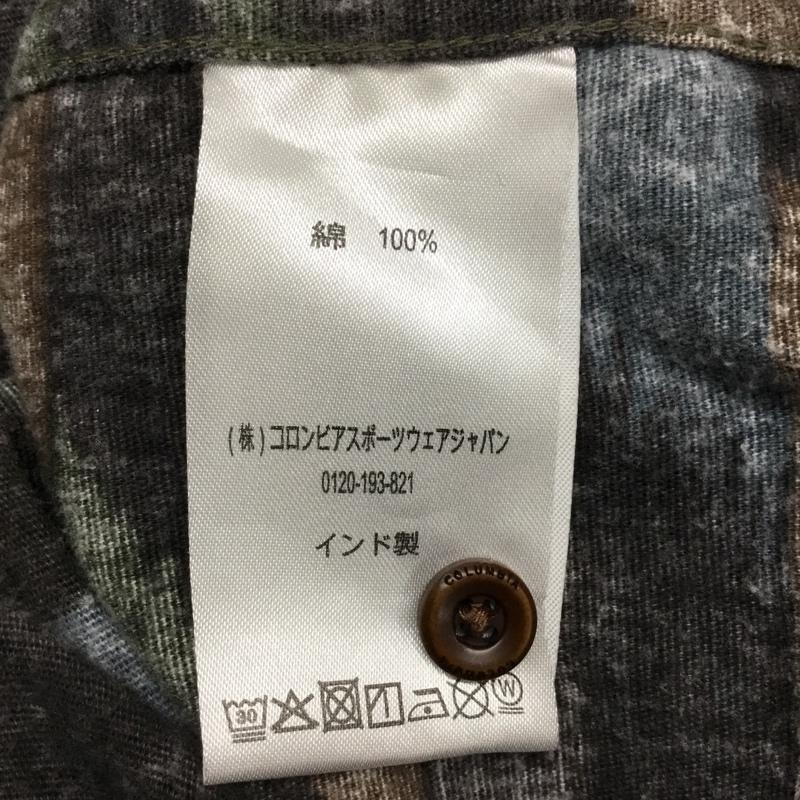 コロンビア Columbia シャツ、ブラウス 長袖 L チェック マルチカラー / マルチカラー / メンズ USED 古着 中古 10085558