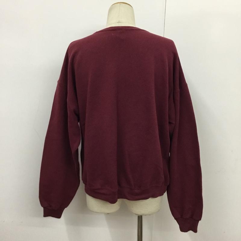 チャンピオン Campion トレーナー 長袖 XL 無地 ボルドー / ボルドー / メンズ USED 古着 中古 10085567