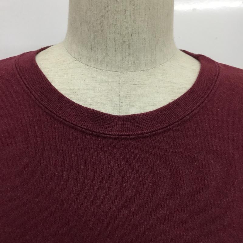 チャンピオン Campion トレーナー 長袖 XL 無地 ボルドー / ボルドー / メンズ USED 古着 中古 10085567