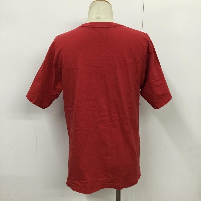 チャンピオン Campion Tシャツ 半袖 XL ロゴ、文字 赤 / レッド / メンズ USED 古着 中古 10085568