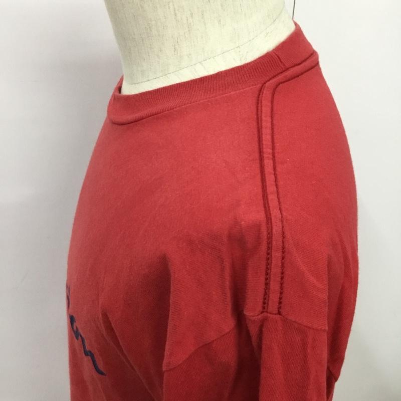 チャンピオン Campion Tシャツ 半袖 XL ロゴ、文字 赤 / レッド / メンズ USED 古着 中古 10085568