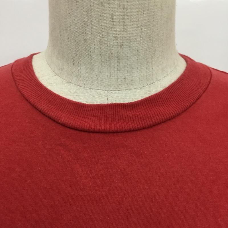 チャンピオン Campion Tシャツ 半袖 XL ロゴ、文字 赤 / レッド / メンズ USED 古着 中古 10085568