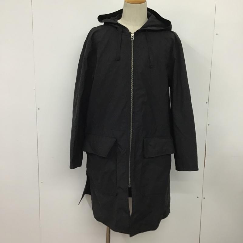 ユニクロ UNIQLO ジャケット、上着 ジャケット、ブレザー フーデッドコート 312-437145 M 無地 黒 / ブラック / メンズ USED 古着 中古 10085579