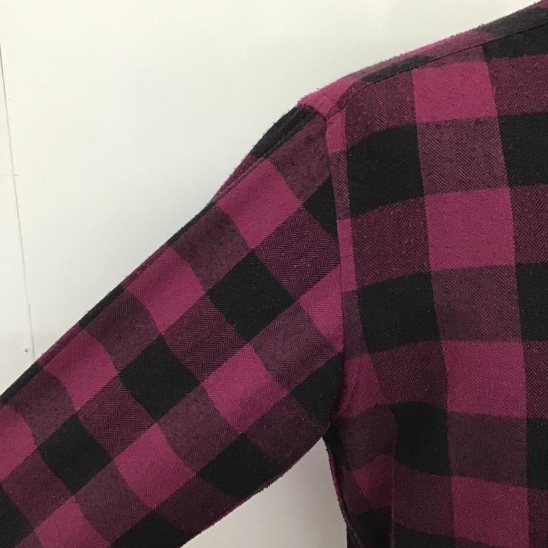 ソフネット SOPHNET. シャツ、ブラウス 長袖 ボタンダウンシャツ M チェック マルチカラー / マルチカラー / メンズ USED 古着 中古 10085604