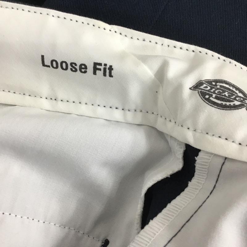 ディッキーズ Dickies パンツ ショートパンツ ハーフパンツ 無地 紺 / ネイビー / メンズ USED 古着 中古 10085665