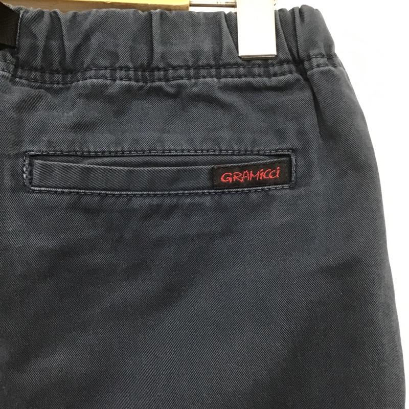 グラミチ GRAMICCI パンツ スラックス S 無地 紺 / ネイビー / メンズ USED 古着 中古 10085668