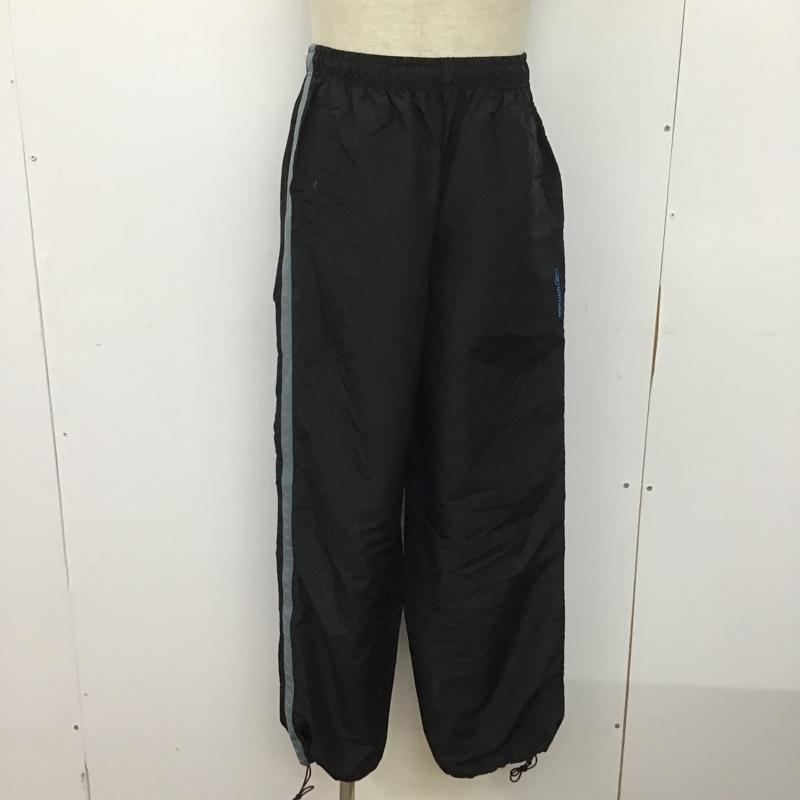 リーボック Reebok ボトムス ボトムス スポーツウェア トレーニングパンツ XL ロゴ、文字 黒 / ブラック / メンズ USED 古着 中古 10085719
