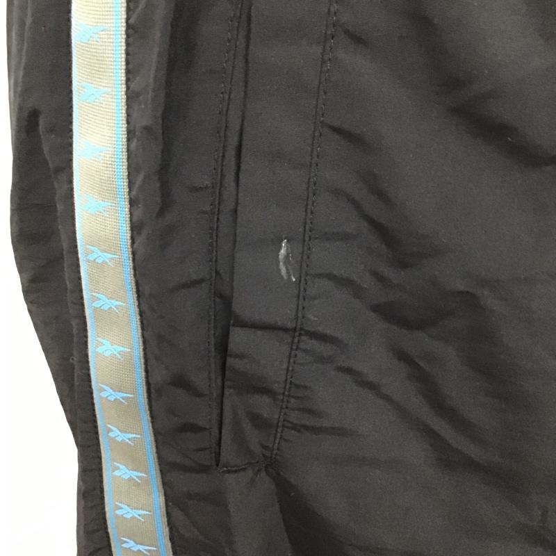 リーボック Reebok ボトムス ボトムス スポーツウェア トレーニングパンツ XL ロゴ、文字 黒 / ブラック / メンズ USED 古着 中古 10085719