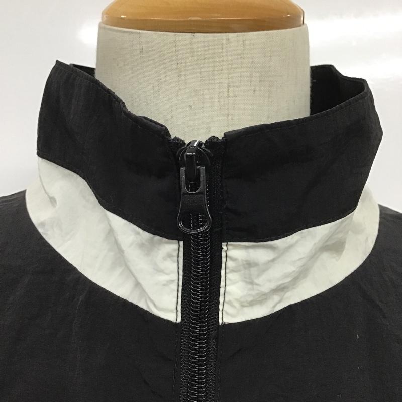 ヴィジョン ストリート ウェア VISION STREET WEAR ジャケット、上着 ジャンパー、ブルゾン 9323106-I Vライン切替トラックジャケット L ロゴ、文字 黒 / ブラック / X 白 / ホワイト / メンズ USED 古着 中古 10085818
