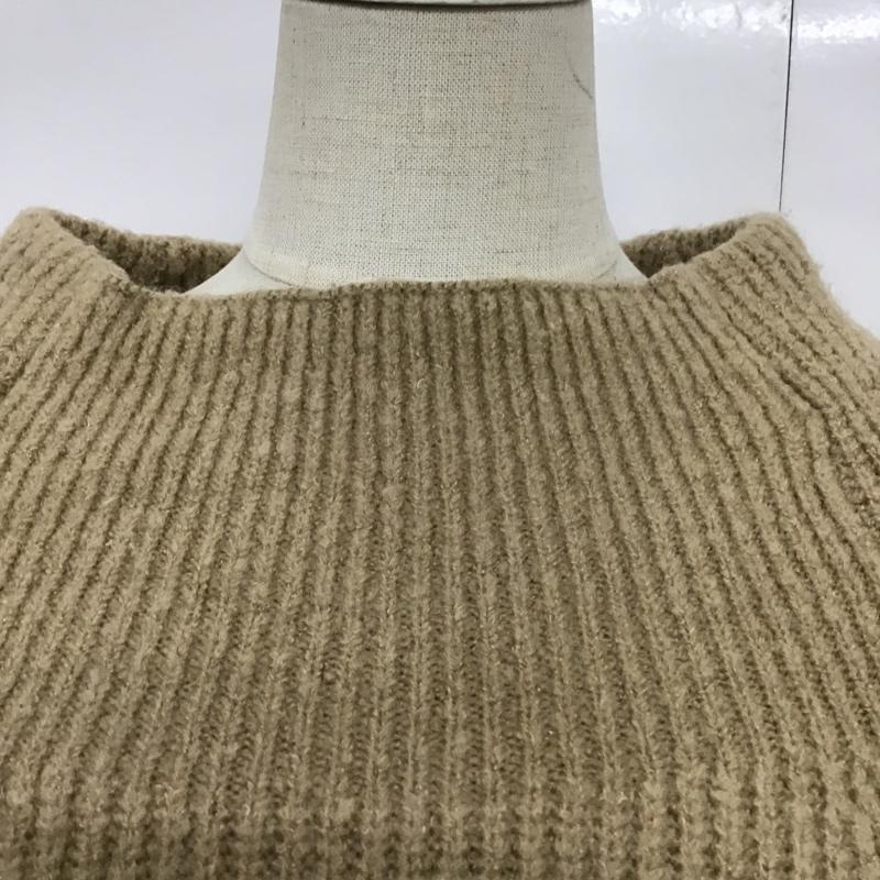 フリークスストア FREAK'S STORE ニット、セーター 長袖 FREE 無地 ベージュ / ベージュ / レディース USED 古着 中古 10085859