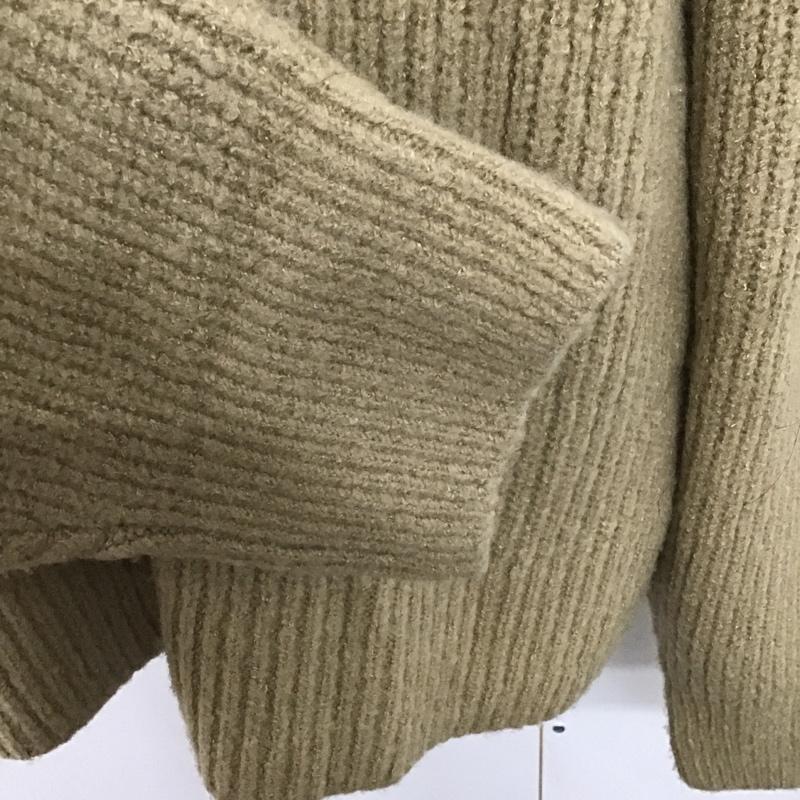 フリークスストア FREAK'S STORE ニット、セーター 長袖 FREE 無地 ベージュ / ベージュ / レディース USED 古着 中古 10085859