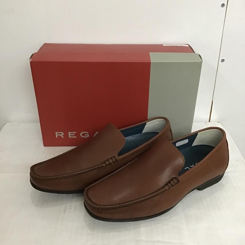 リーガル REGAL スリッポン スリッポン 56HR ドライビングシューズ 25.5cm 箱有 25.5cm 無地 灰 / グレー / メンズ USED 古着 中古 10085914